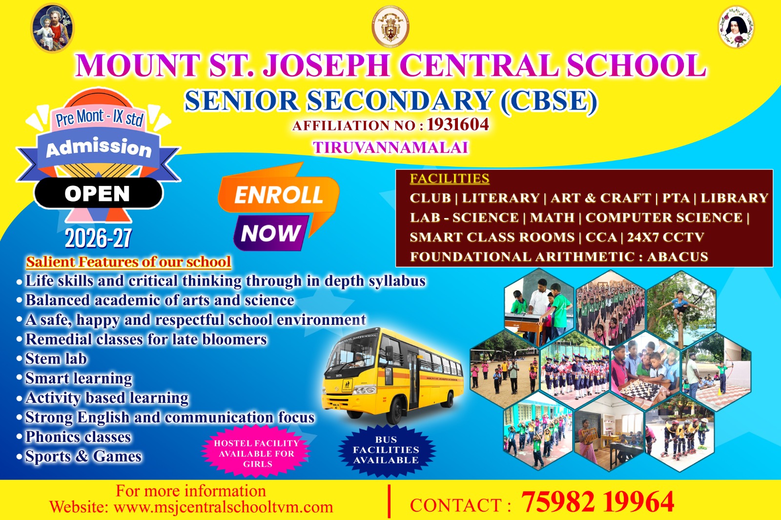 ADMISSION OPEN 2026-2027